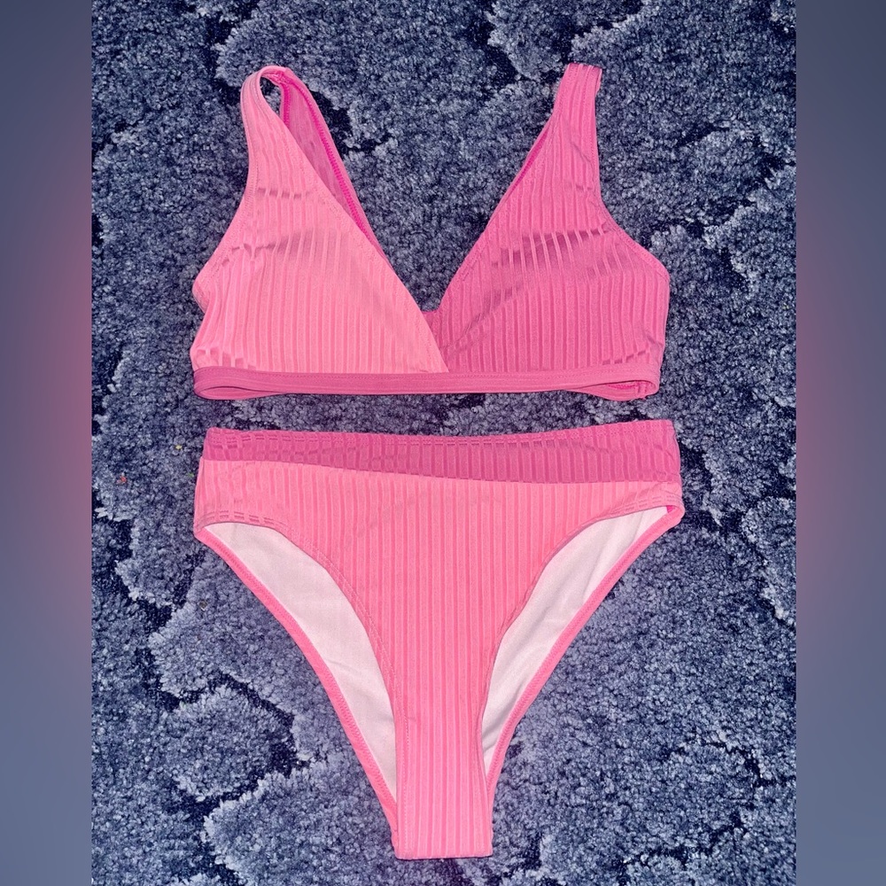 Two-Toned Bikini Swimsuit